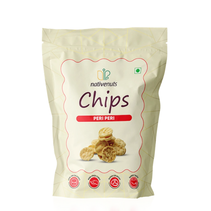 Nativenuts Lentil Crispers Peri Peri Standee Pouch