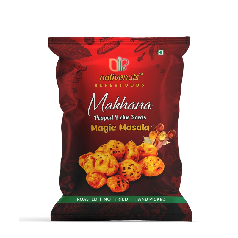 Nativenuts Makhana Magic Masala Pillow Pouch