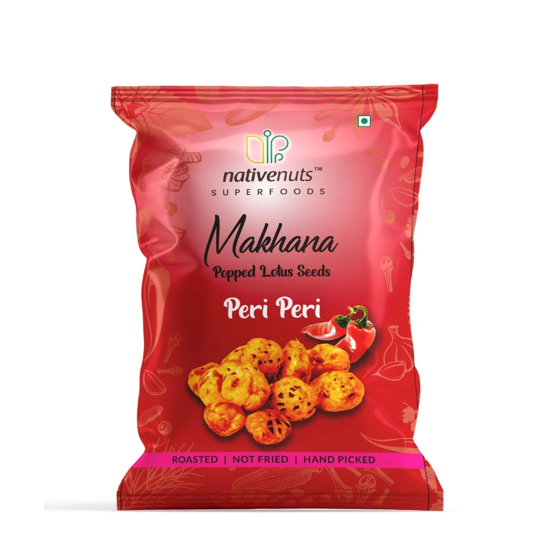 Nativenuts Makhana Peri Peri Pillow Pouch